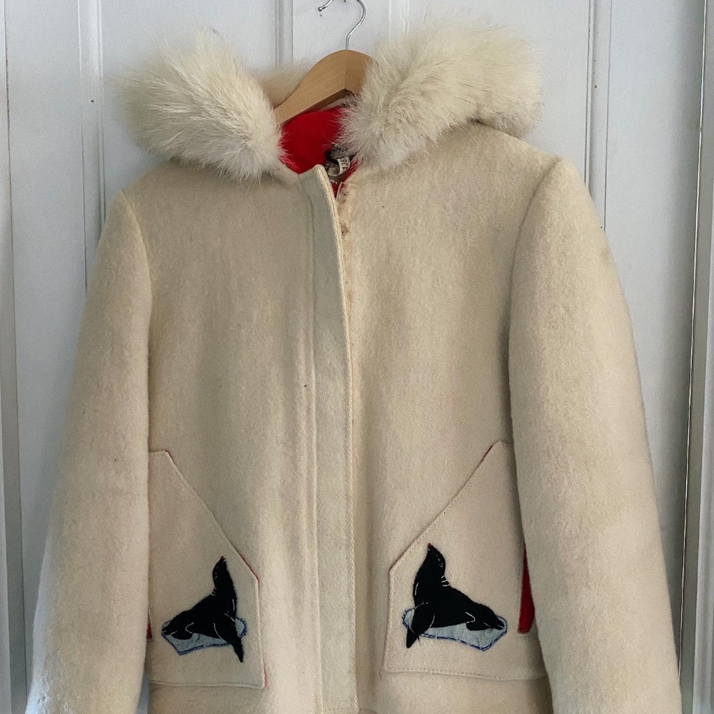 Vintage James Bay Wool Coat